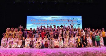 教育部、文化和旅游部、財(cái)政部2018年高雅藝術(shù)進(jìn)校園——中國經(jīng)典舞劇《絲路花雨》上海站演出圓滿落幕